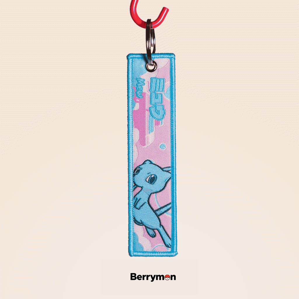 Shiny Mew Keytag