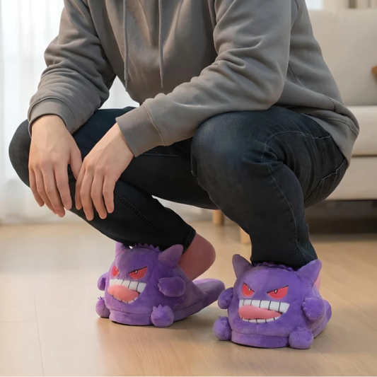 Gengar Slippers with Tongue