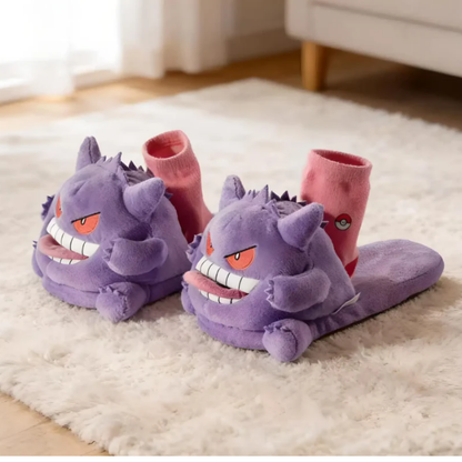 Gengar Slippers with Tongue