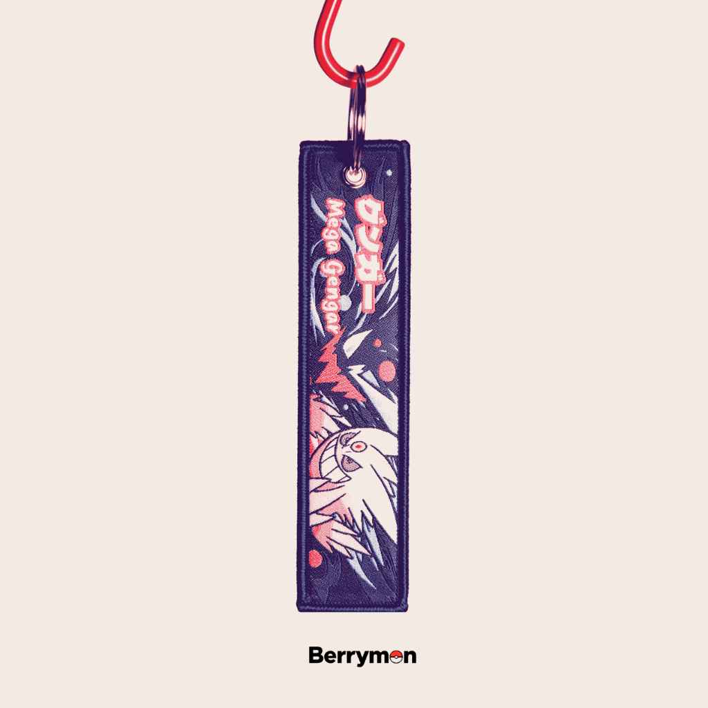 Shiny Mega Gengar Keytag